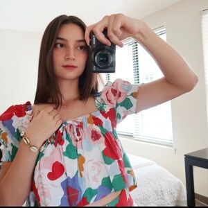Faithfull The Brand Lilla Top Anita Floral‎ Print